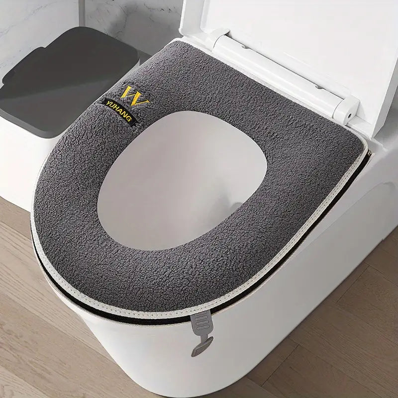 Toilet Cushion Thickened Toilet Cushion Household Toilet Cover All Seasons Universal Toilet Cushion Waterproof Cover Toilet Ring